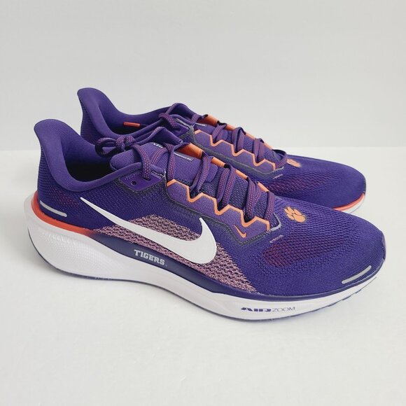NEW Nike Air Zoom Pegasus 41 Clemson Tigers Running Shoes FZ5108-500 Size 11.5 main image 6